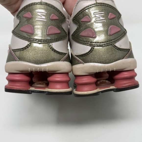 2007 Nike Shox Monster SC Regal Pink/Desert Bloom Youth Running Shoes Size 5.5Y - Picture 12 of 16
